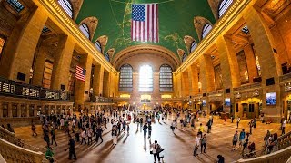 Walking Tour of Grand Central Terminal — New York City 【4K】🇺🇸 [upl. by Nilhtac]