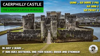 Caerphilly Castle  The Largest in Wales 2nd in Britain [upl. by Llennoc]