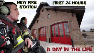 First 24 Hours in a New Fire Station  A Day in the Life [upl. by Mead]