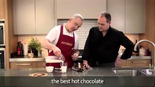 How to make a hot chocolate using an aerolatte milk frother [upl. by Cloris321]