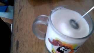 Aerolatte Review Frothing Cold Milk In Under 1 Minute [upl. by Ahsap]